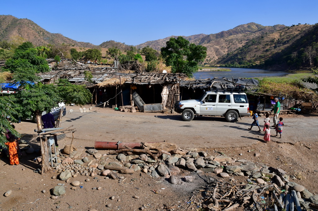 Tekeze River crossing